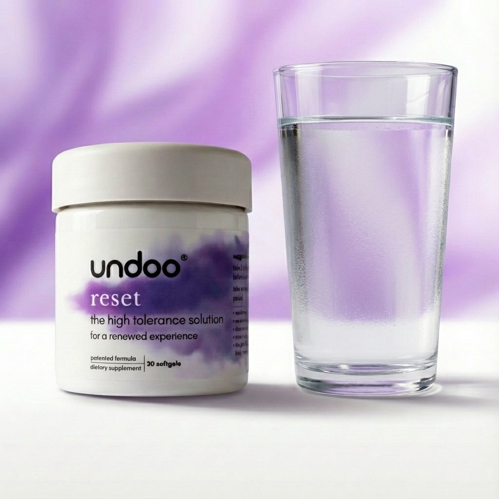 Undoo Reset with Glass of Water