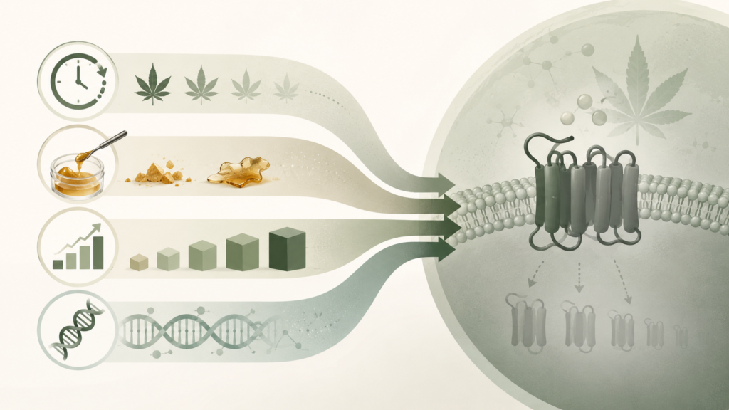 What is olivetol — a cannabinoid interacting with cell-membrane CB1 receptors