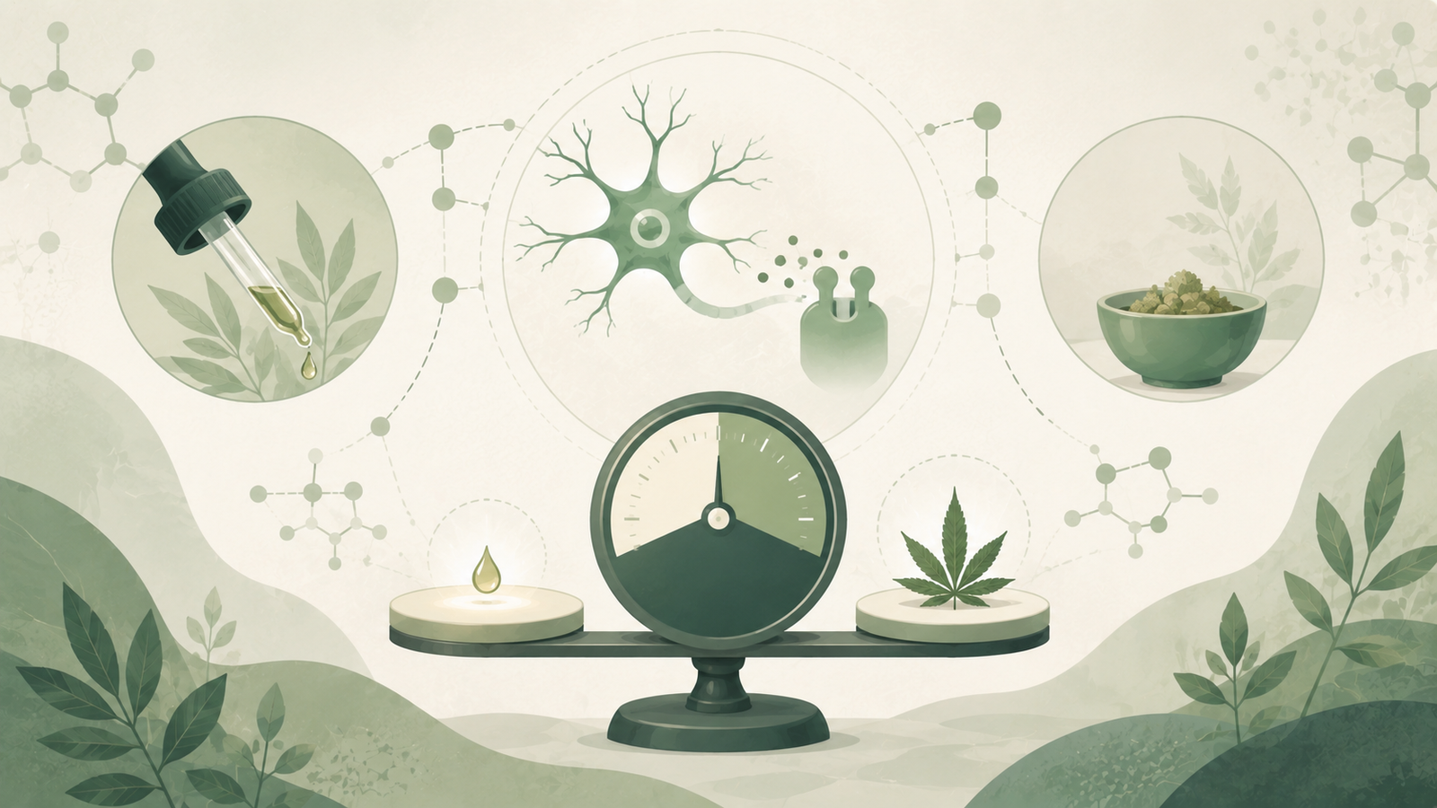 Microdosing cannabis — a dropper, dose scale, and neuron for minimum effective dosing